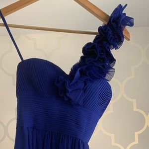 Midi one shoulder dress by BCBGMaxAzria